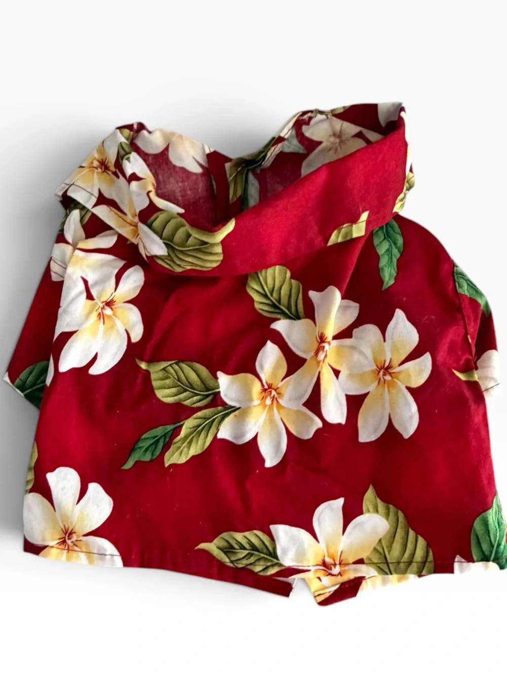 NWOT Floral Plumeria Hawaiian Aloha Button Down Shirt